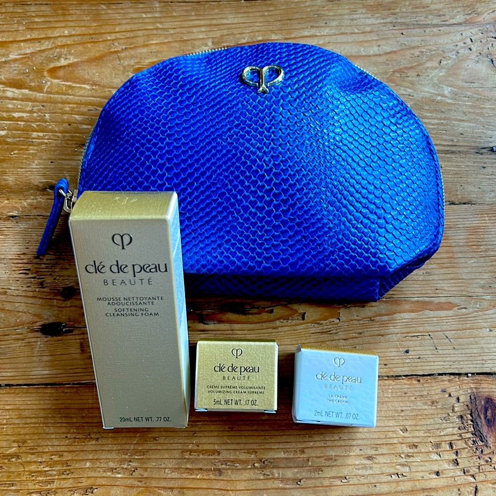 New Cle De Peau skincare travel set